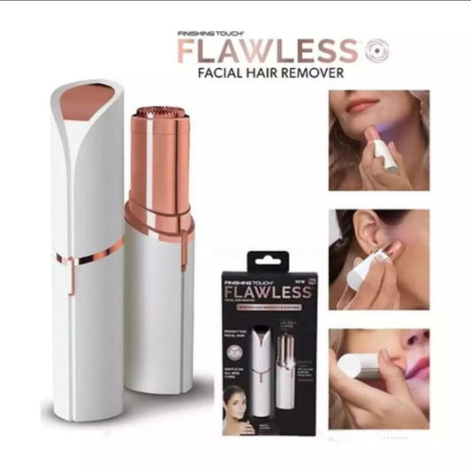 Flawless Facial Hair Remover, Rechargeablr Trimmer